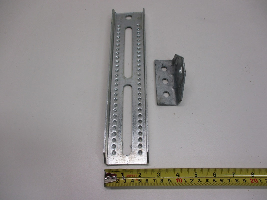 (1) Boat Pontoon Trailer 12" Bolster Bunk Board Adjustable Swivel Bracket Kit