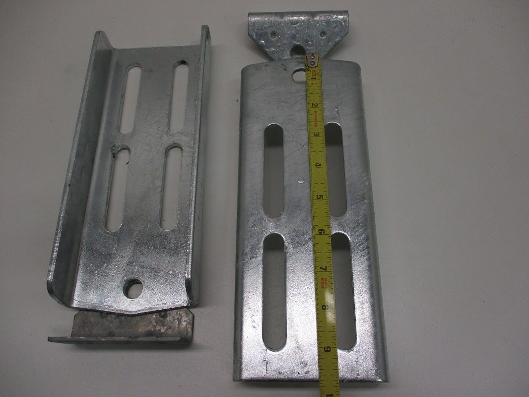 (2) Boat Pontoon Trailer 9.75" Bolster Bunk Board Adjustable Swivel Bracket Kits
