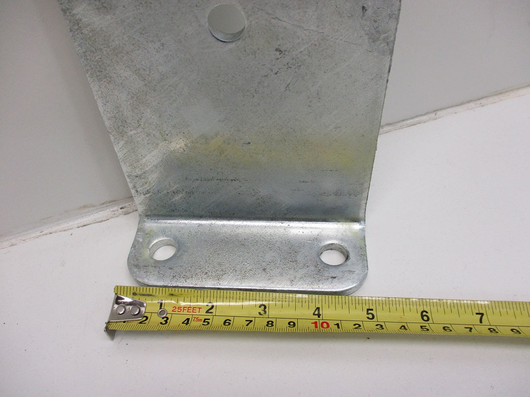 (8) Vertical Pontoon Boat Trailer Bunk Bolster L Brackets / 5" by 10" Galvanized