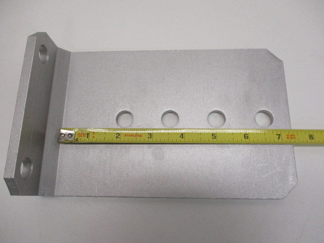 (1) Vertical Pontoon Boat Trailer Bunk Bolster L Bracket / 5" by 10" Galvanized