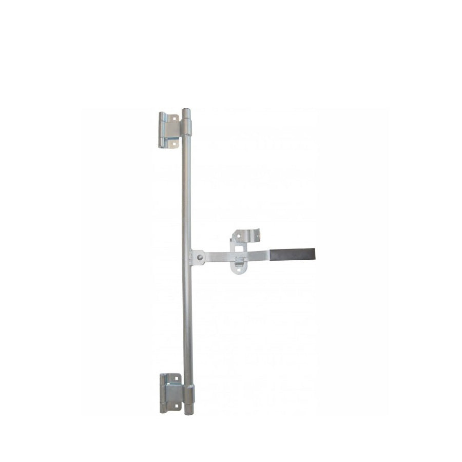(4) 55" Trailer Swing Ramp Door Hinged Bar Lock Hasp Latch Handle