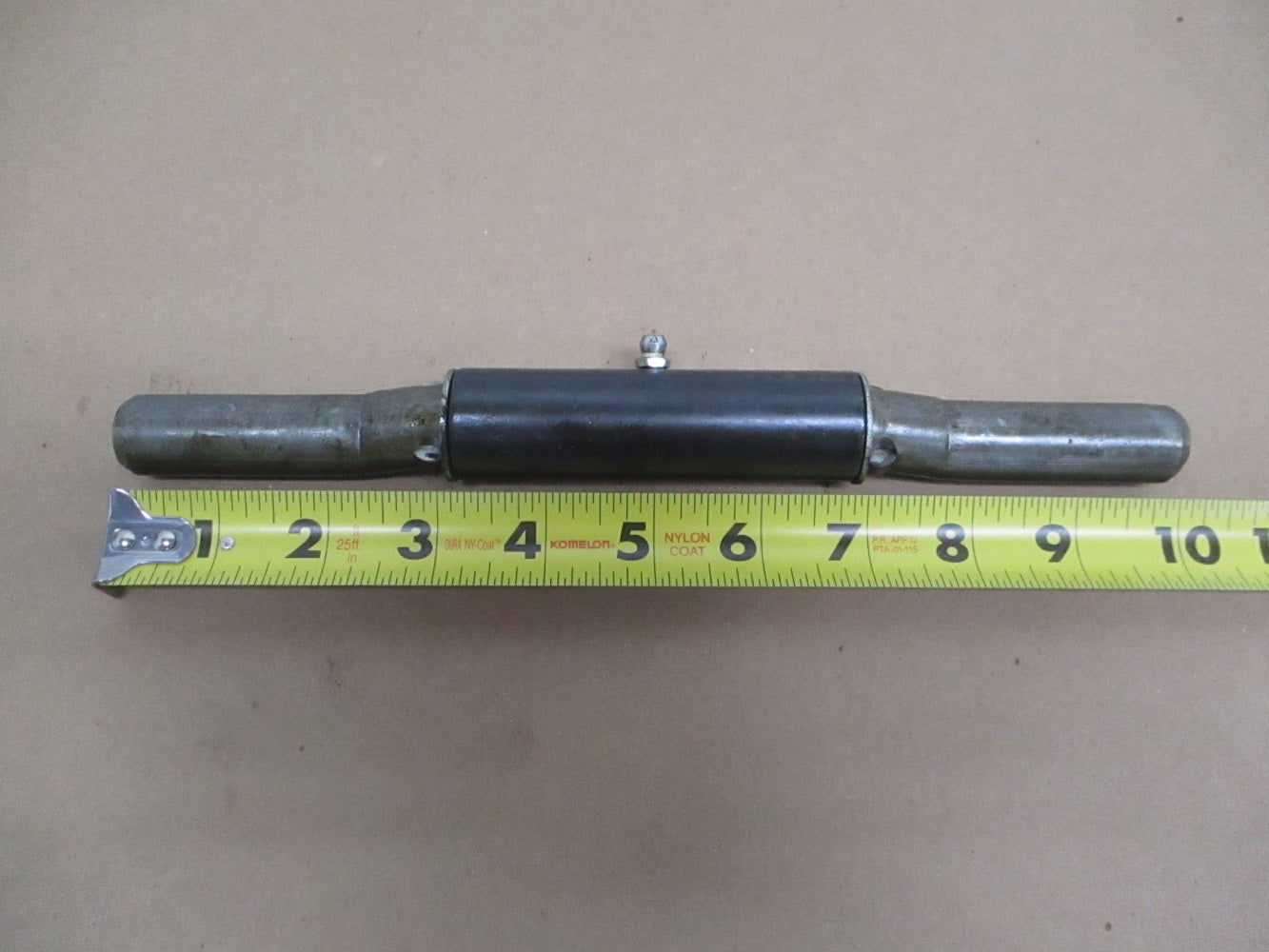 (2) Trailer Ramp Door Hinges / Weld On / 1" x 10" / Grease Fitting / 9 ga. Steel