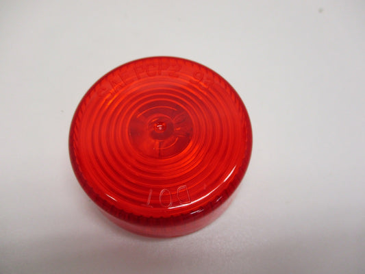 (10) Red 2" Round Incandescent Truck Camper Trailer Marker Clearance Lights