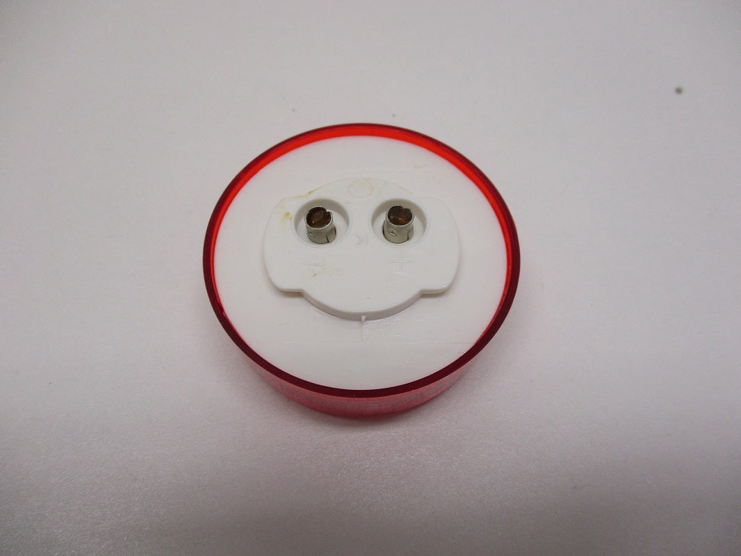 Red 2 inch Round Incandescent Truck Camper Trailer Marker Clearance Light