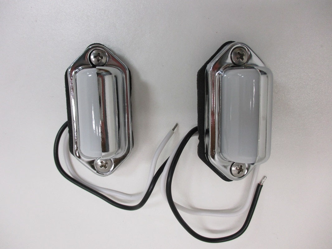 Incandescent Bus Truck RV ATV Snowmobile Camper Trailer License Plate Lights