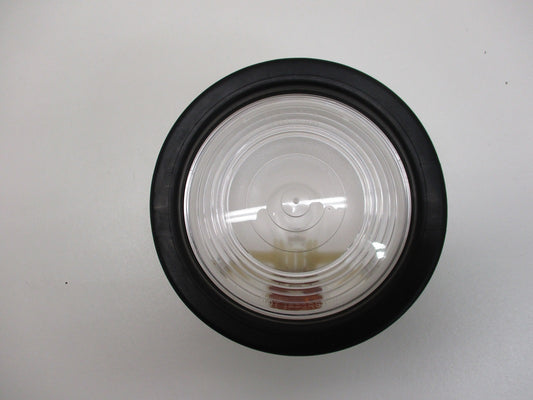 (50) Clear White 4 inch Round Truck Trailer Reverse Back Up Lights / Grommets