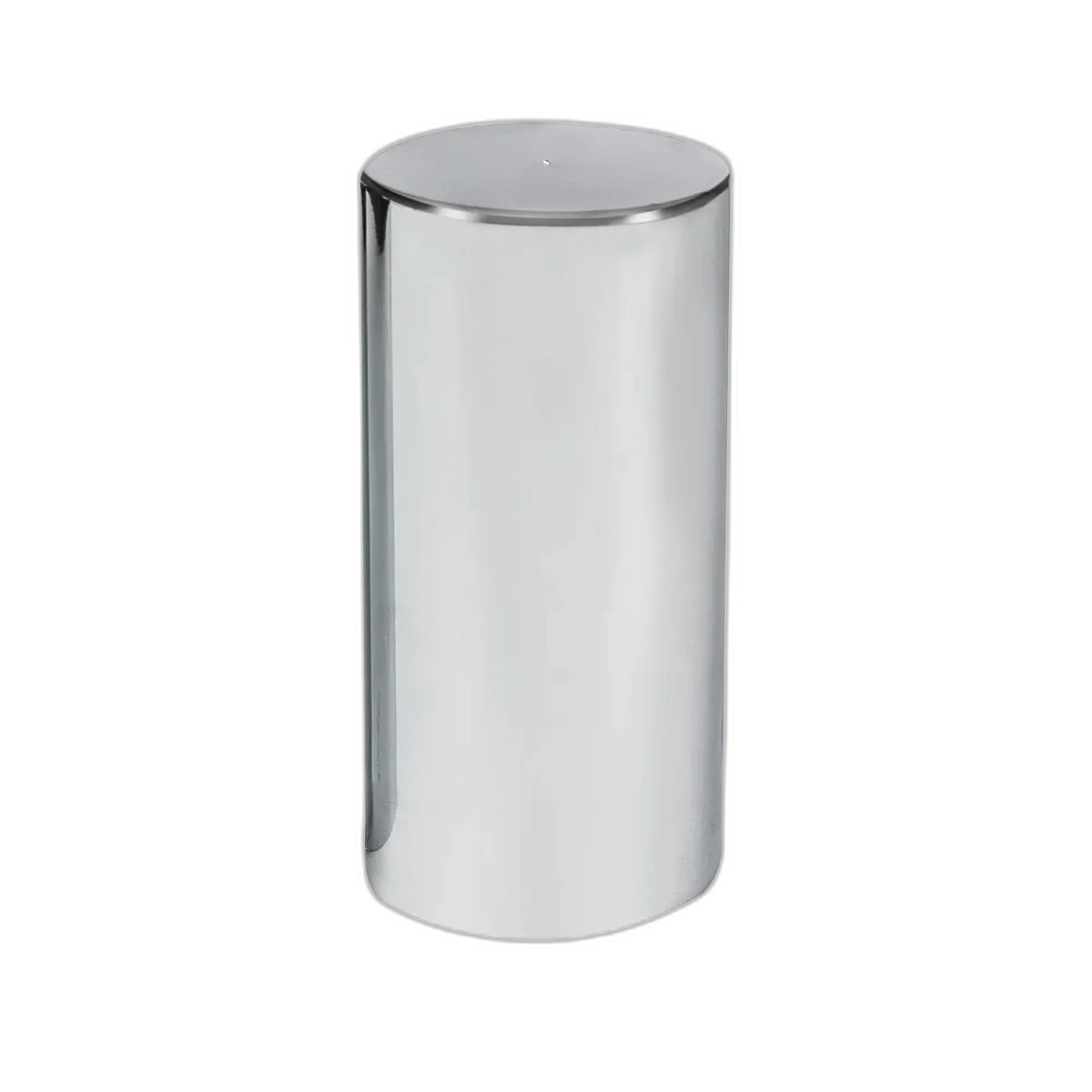 (60 Pack) 33MM X 4 1/4" TALL CYLINDER WHEEL NUT COVER - THREAD-ON SEMI TRUCK