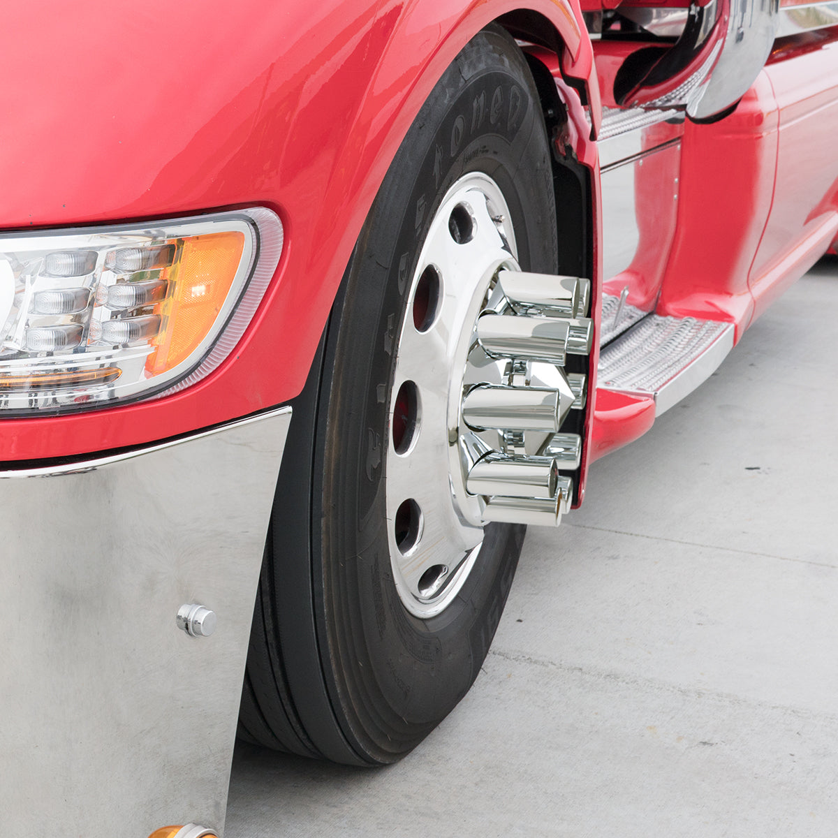 20 Pack 33MM X 4 1/4" TALL CYLINDER NUT COVER - THREAD-ON