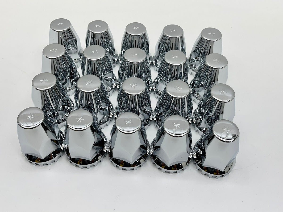 20 Pack 33MM X 2 3/4" ORIGINAL NUT COVER - PUSH-ON