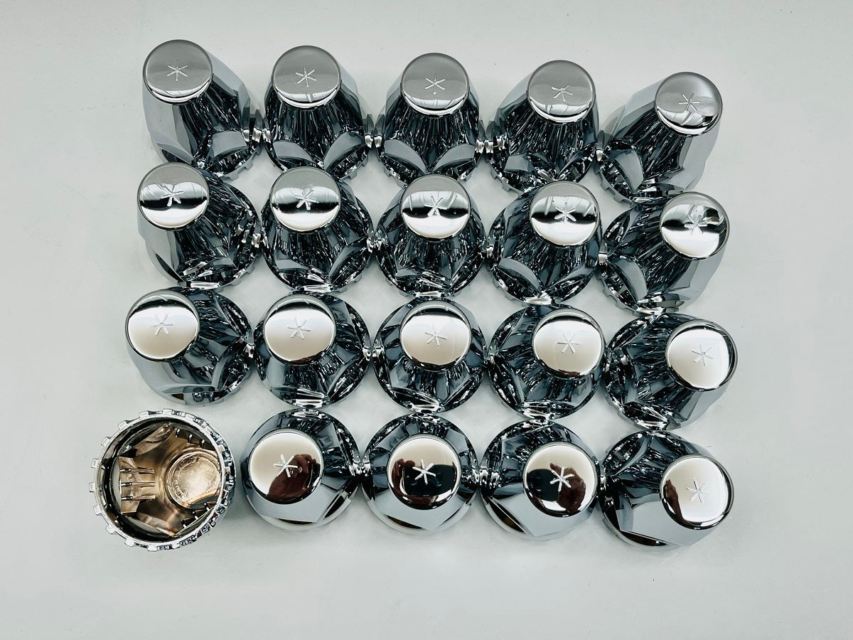 20 Pack 33MM X 2 3/4" ORIGINAL NUT COVER - PUSH-ON