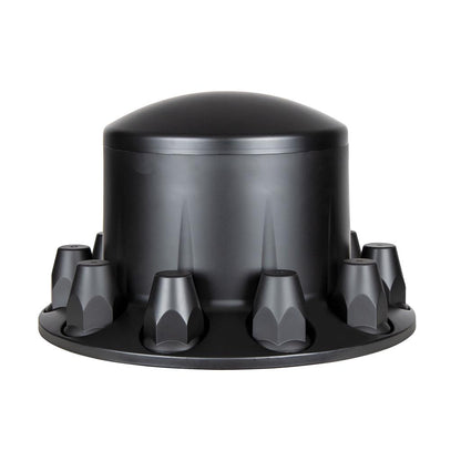 33MM Thread On Matte Black Dome Axle Cover Combo Kit w/nut cover tool.