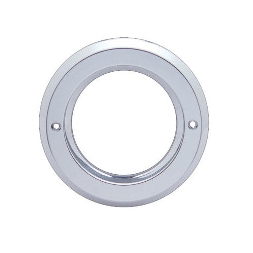 (10) Round Chrome Bezels / Covers 2.5" LED Side Marker Clearance Lights