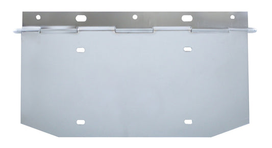 Hinged Steel License Plate Holder 15" x 7" Frieghtliner, Peterbilt, Fits Kenworth