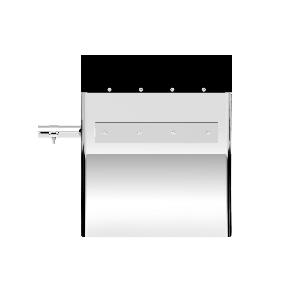 Commercial Truck Stainless Steel Quarter Fender Set (24x24)