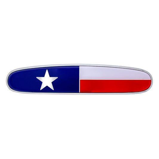 Chrome Die Cast Texas Flag Emblem For Various Freightliner Models