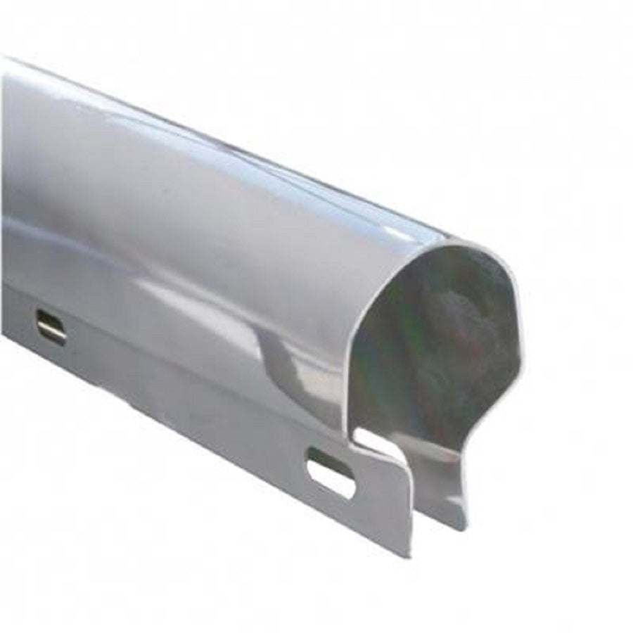 30" Chrome Competition Series Heavy Duty Mud Flap Hangers / 2 1/2" Bolt Pattern