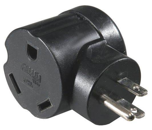 30A Female To 15A Male Adapter / RV Camper Motor Home Trailer Power Cords Plug