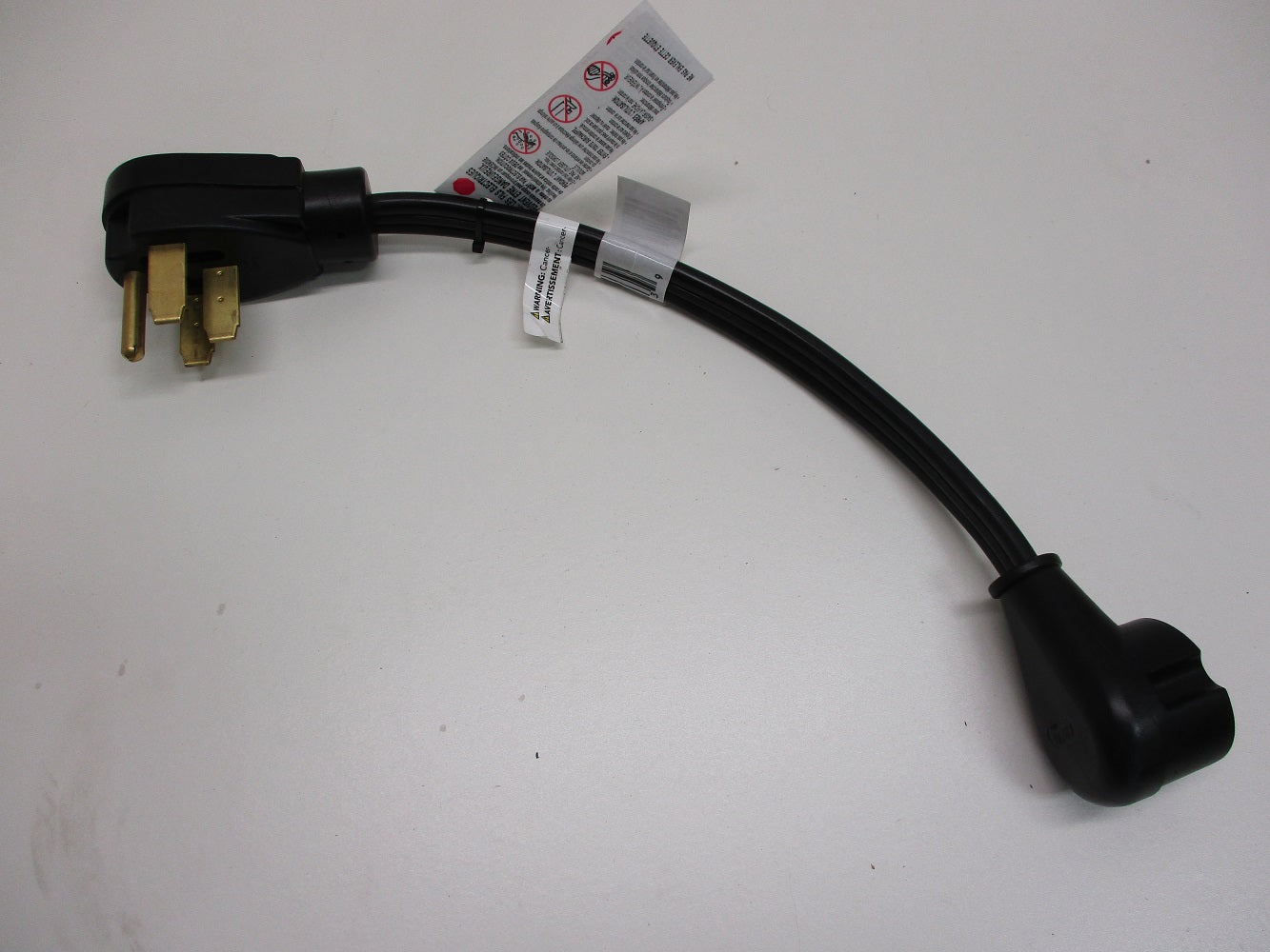 30A Female To 50A Male 18" Pigtail RV Camper Motor Home Dog Bone Adapter Cord