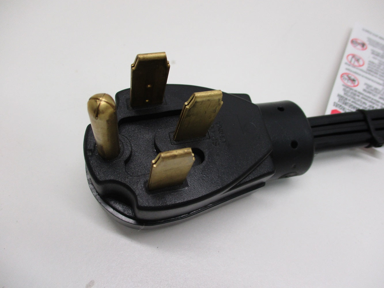30A Female To 50A Male 18" Pigtail RV Camper Motor Home Dog Bone Adapter Cord