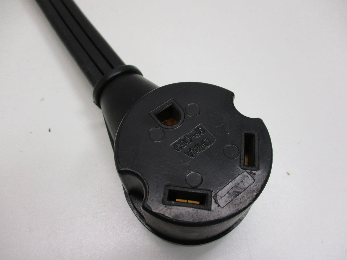 30A Female To 50A Male 18" Pigtail RV Camper Motor Home Dog Bone Adapter Cord