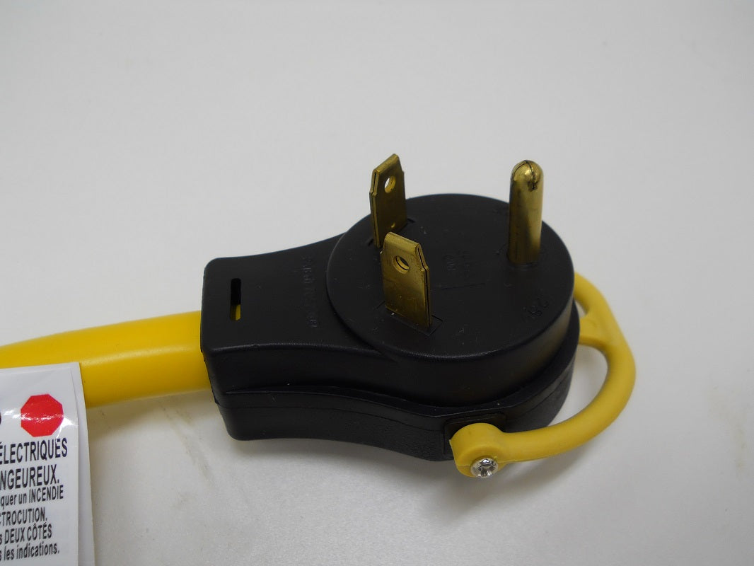 50A Female To 30A Male 18" Pigtail RV Camper Motor Home Dog Bone Adapter Cord