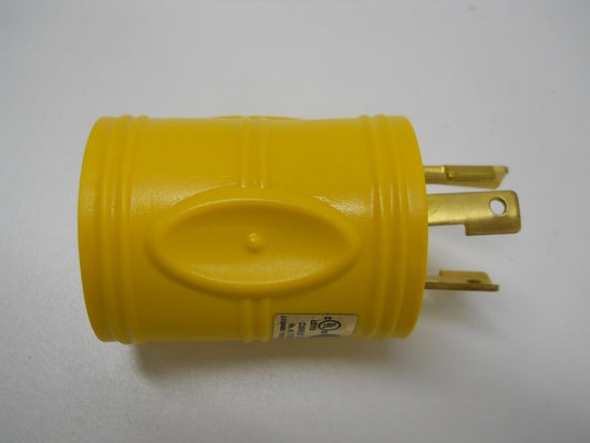 30A Twist Lock To 30A RV Camper Generator Electric Power Cord Adapter Plug