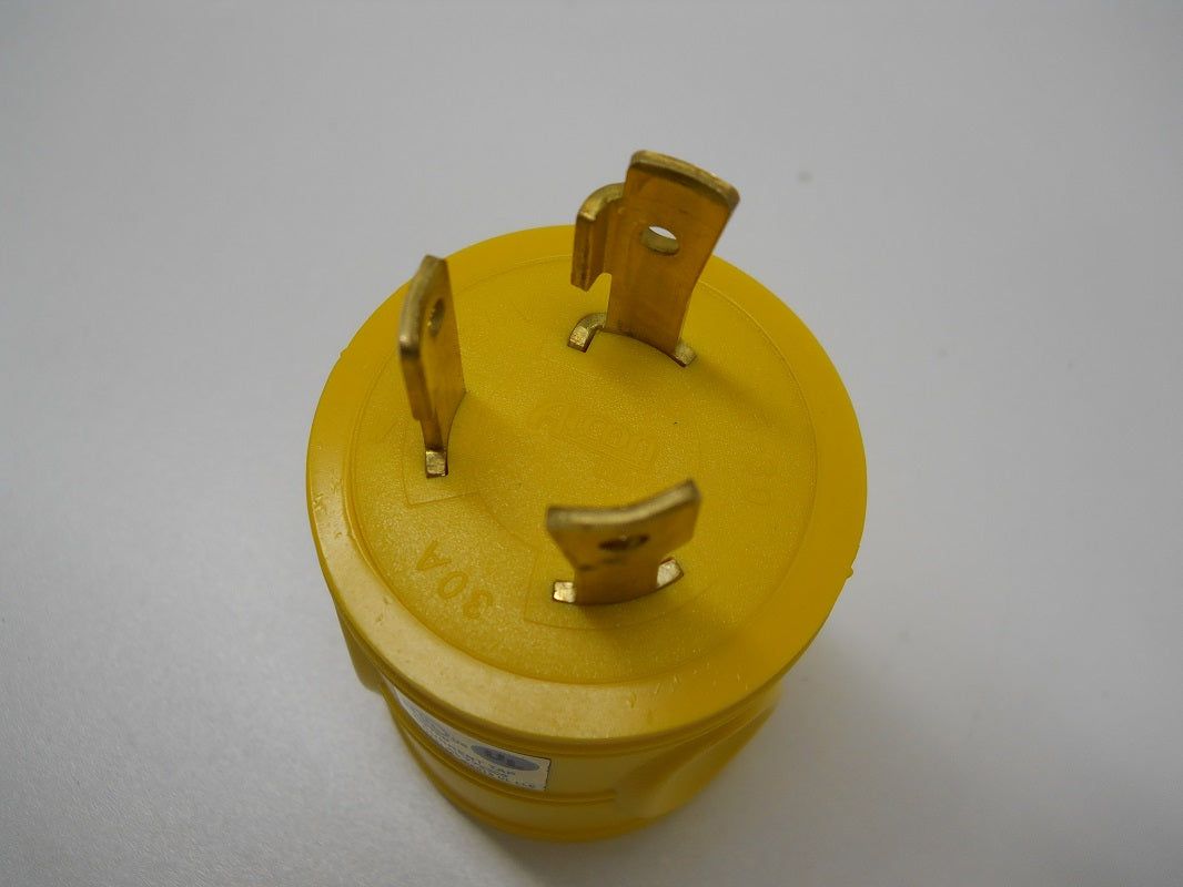 30A Twist Lock To 30A RV Camper Generator Electric Power Cord Adapter Plug