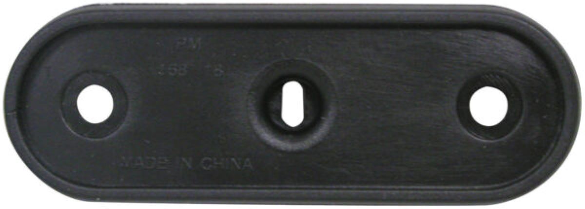 Red LED 2.5" Clearance Side Marker Lights W/Rubber Mounting Pad