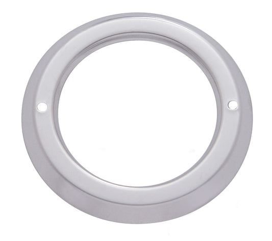 (10) Round Stainless Steel Bezels / Covers 2" LED Side Marker Clearance Lights