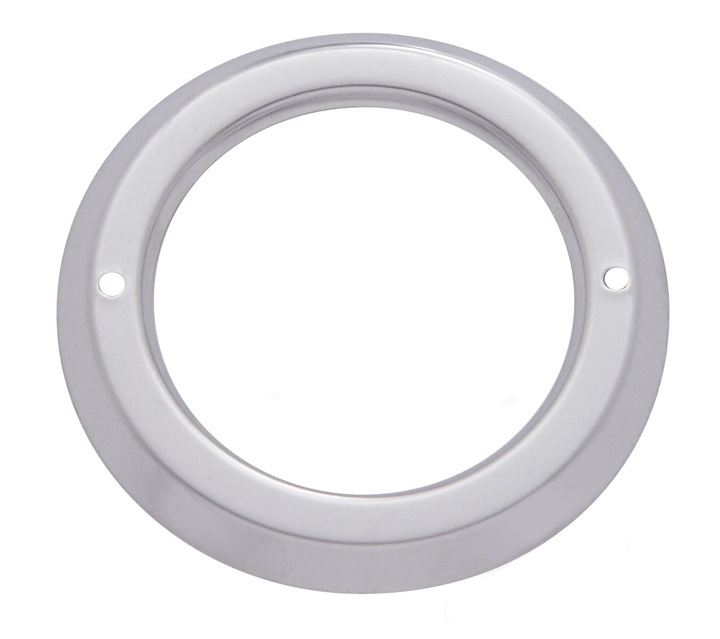 Round Stainless Steel Bezel / Covers 2" LED Side Marker Clearance Light