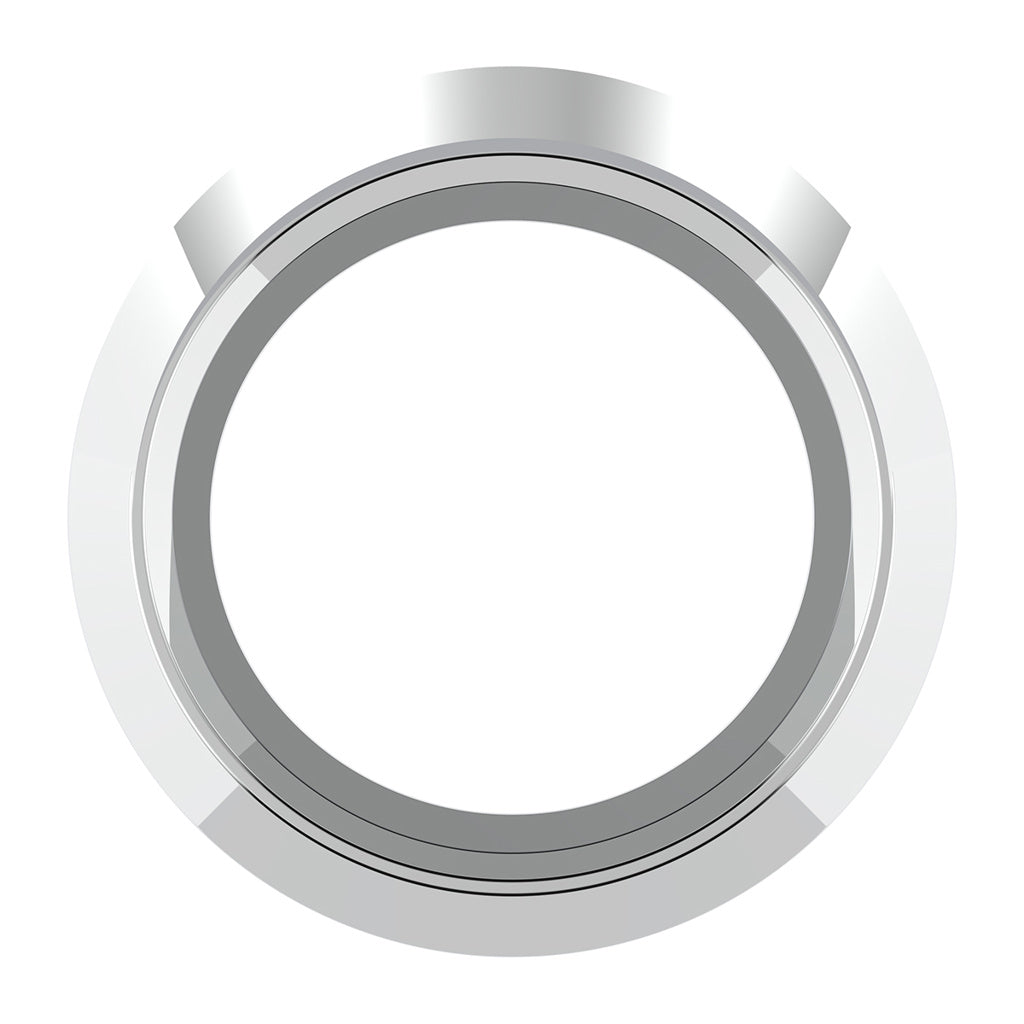 CHROME PLASTIC SMALL GAUGE BEZEL WITH VISOR FOR 1996-2010 FREIGHTLINER CENTURY