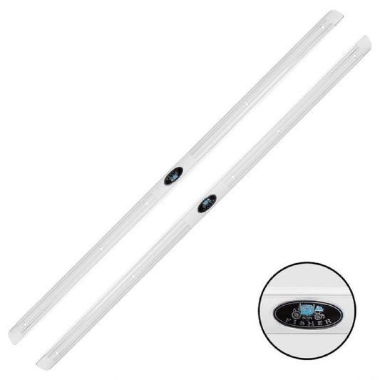 59-60 Full-Size Chevrolet, Oldsmobile, Pontiac and Buick Sill Plates, B-Body 2-Door. Pair
