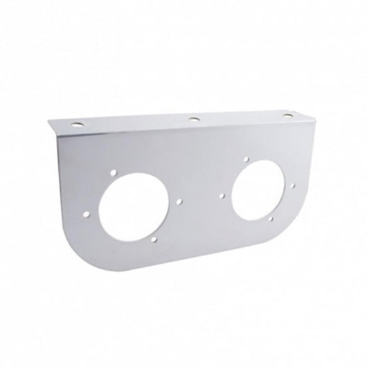(1) Stainless Steel Light Bracket. For Two 3" Watermelon Style Lights