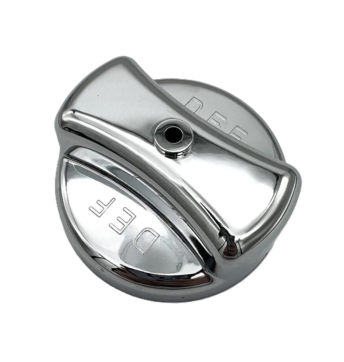 Chrome Plastic DEF Cap Cover For Freightliner With 2-1/2