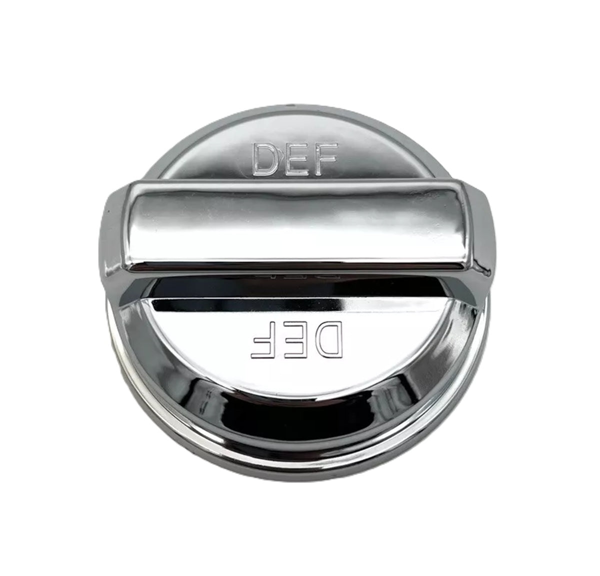 Chrome Plastic DEF Cap Cover Fits Peterbilt & Kenworth. 2-3/4