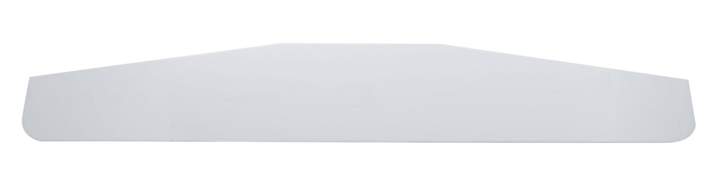 4" X 24" Stainless Standard Bottom Mud Flap Plate - Welded Stud