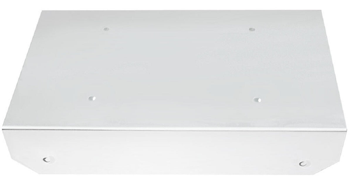 United Pacific Hinged Steel License Plate Holder – 15x7 Chrome For Semi Trucks