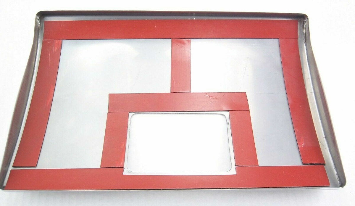 2001-2005 Fits Peterbilt 379, 389, 388, 387, 386, 384 Stainless Glove Box Cover