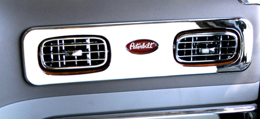 Plastic A/C Vent Trim For 2006+ Peterbilt 389/388/387/386/384/379- Passenger