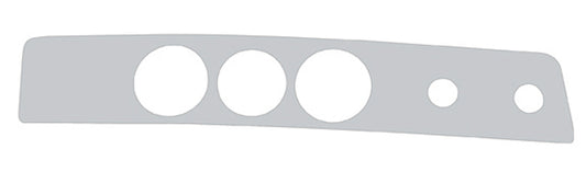 2006+ Fits Kenworth T800 W900 C504 Highly polished 304 Stainless Steel A/C Panel Trim
