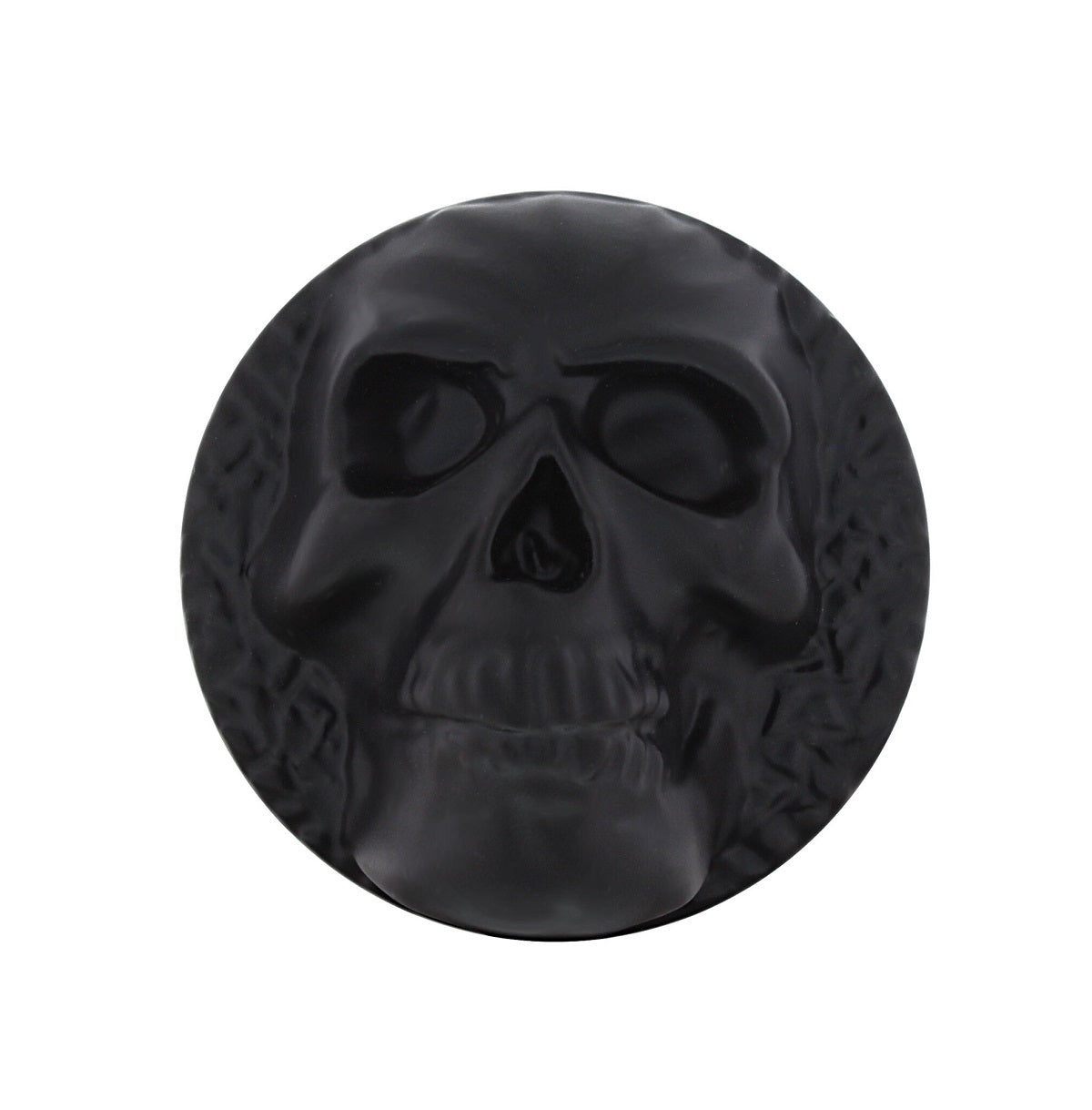 Black Aluminum Skull Screw On Air Valve Knob Peterbilt Fits Kenworth Freightliner
