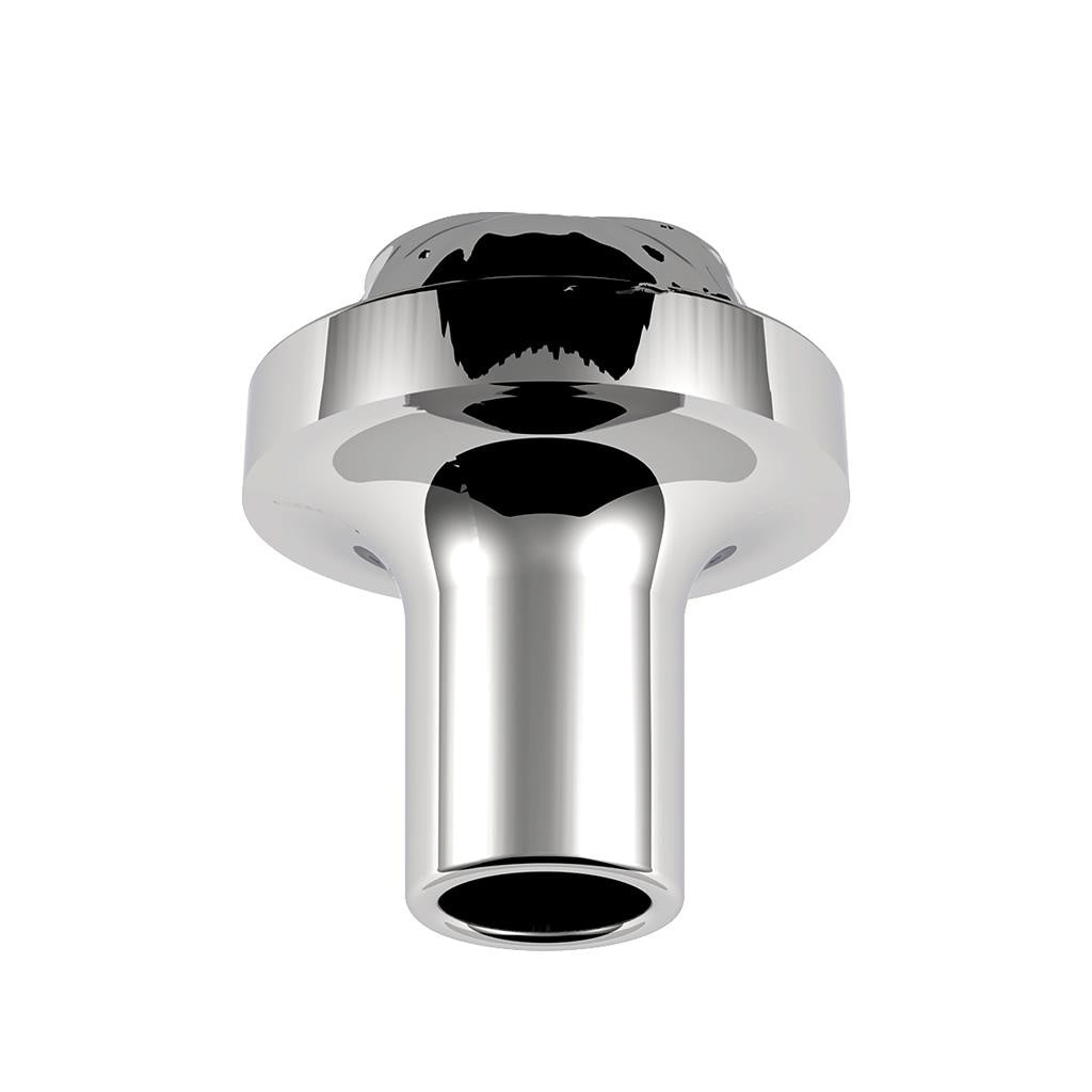Chrome Aluminum Skull Screw On Air Valve Knob / Peterbilt Fits Kenworth Freightliner