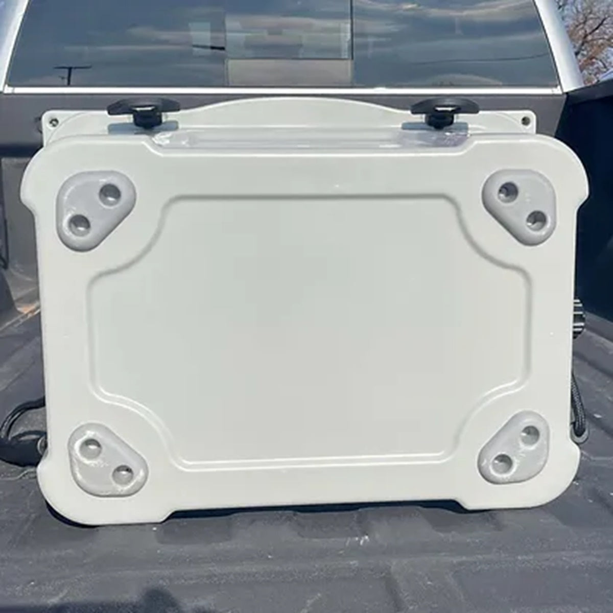 25 Qt Rotomold Heavy Duty Hard 25 Quart Cooler Portable Ice Chest Gray
