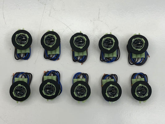 (10) Pack of General Motors Driving, Park, Stop, Tail, and Turn Lamp Socket