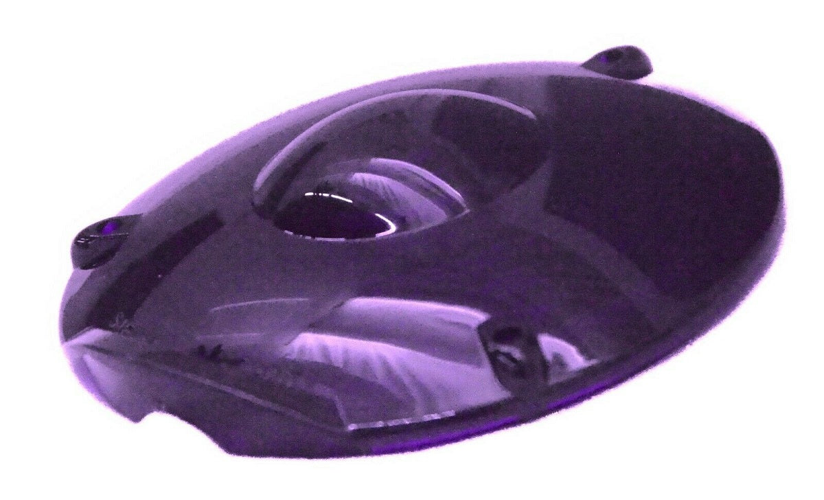 Replacement Lens 4" Round Purple Plastic 3 Screw Peterbilt Fits Kenworth Freightliner