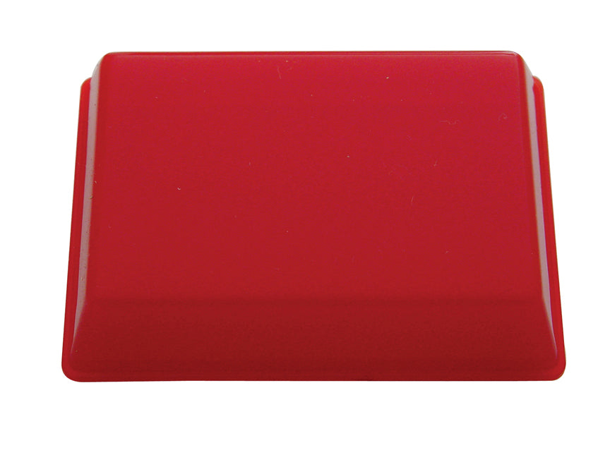 2-1/16" X 2 7/8" Dome Light Lens Freightliner, Fits Kenworth and Peterbilt. - Red