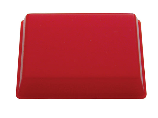 2-1/16" X 2 7/8" Dome Light Lens Freightliner, Fits Kenworth and Peterbilt. - Red
