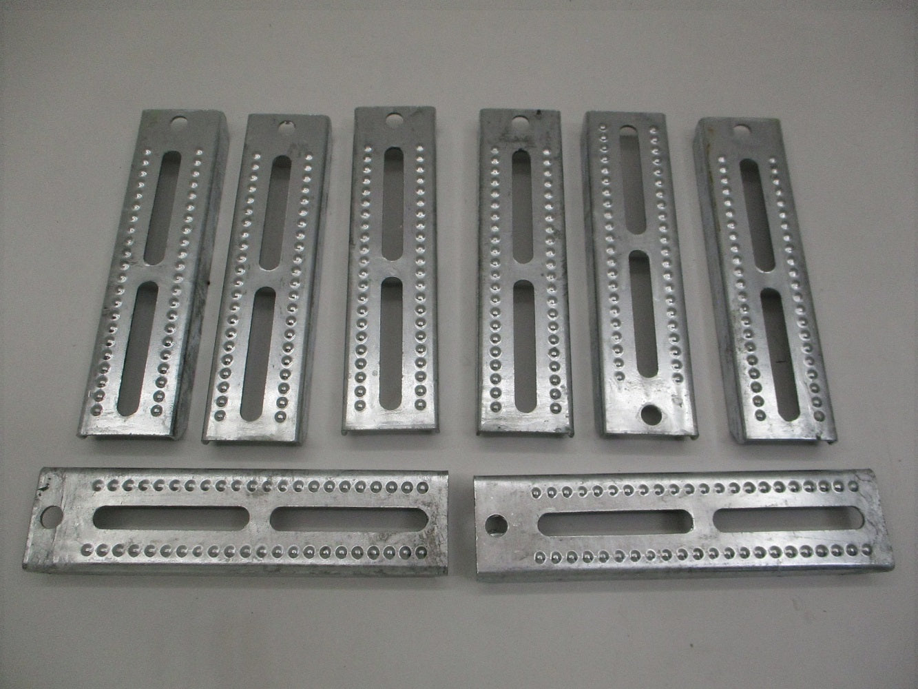 (8) Boat Pontoon Trailer 10" Galvanized Steel Bolster Bunk Board Brackets