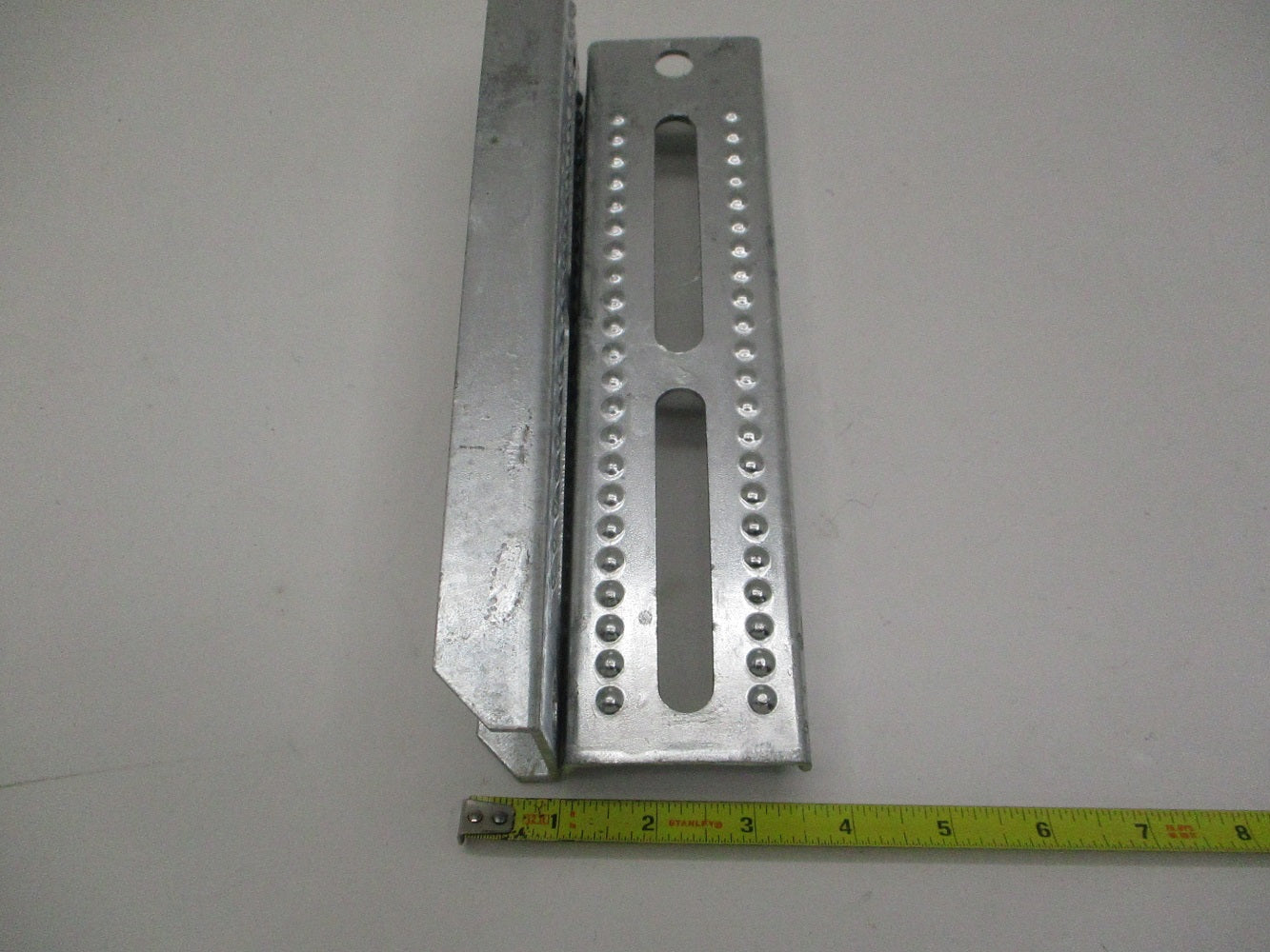 (2) Boat Pontoon Trailer 10" Galvanized Steel Bolster Bunk Board Brackets