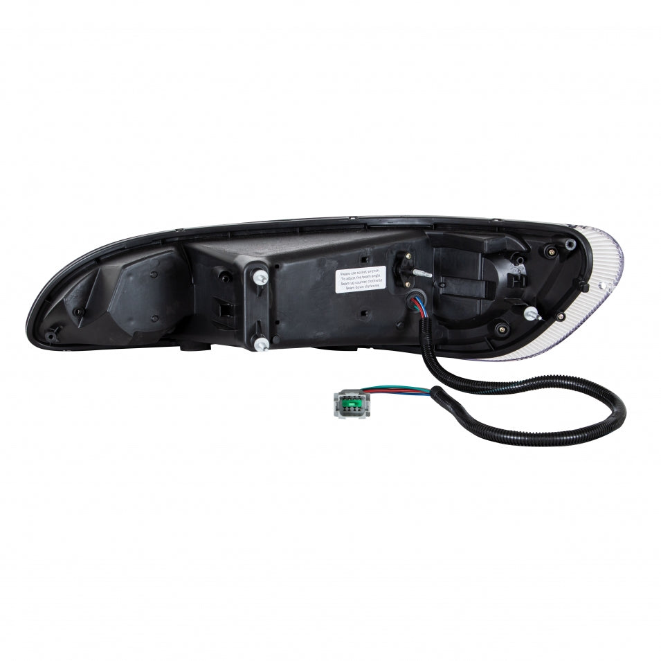 Peterbilt Full LED Headlight 386 387 w/dual LED Postition Daytime Running LIghts